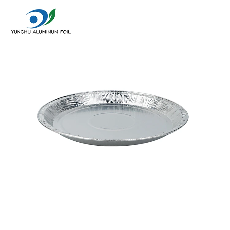 10 inch pizzacan zilveren aluminiumfoliecontainers