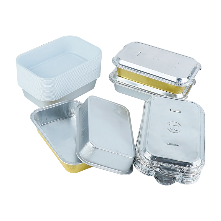 Airline maaltijd aluminium foliecontainers