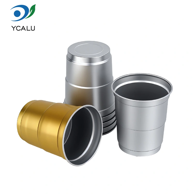 9oz wegwerp aluminium koude drank aluminium drinkbeker