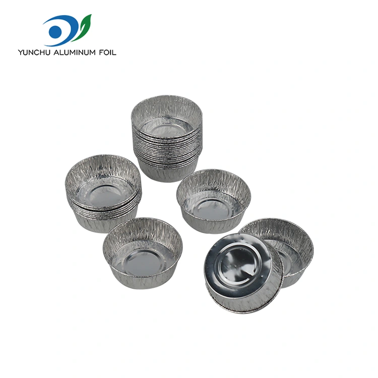 Cake bakbeker zilveren aluminium folie voedselcontainer