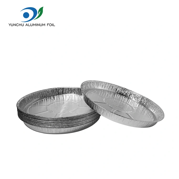 Wegwerp luchtfriteuse oven zilver aluminium folie voedselcontainer