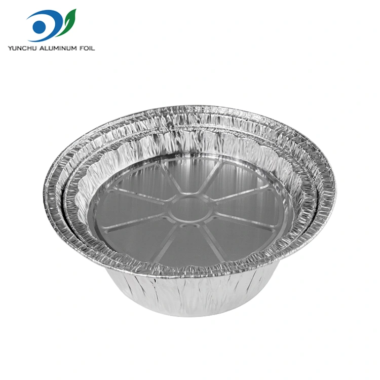 Wegwerp gratin afhaalmaaltijden zilver aluminiumfoliecontainers Wegwerp gratin afhaalmaaltijden zilver aluminiumfoliecontainers