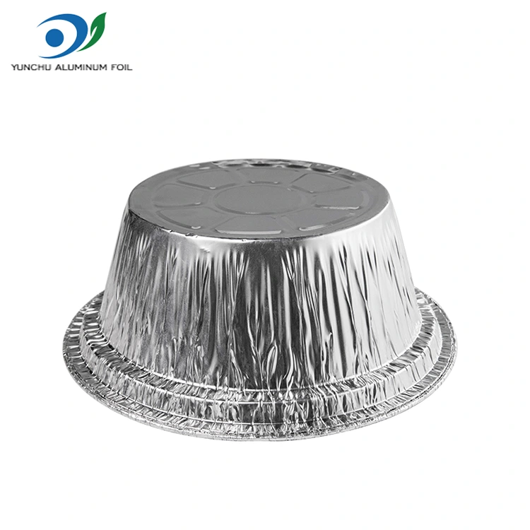 Wegwerp gratin afhaalmaaltijden zilver aluminiumfoliecontainers