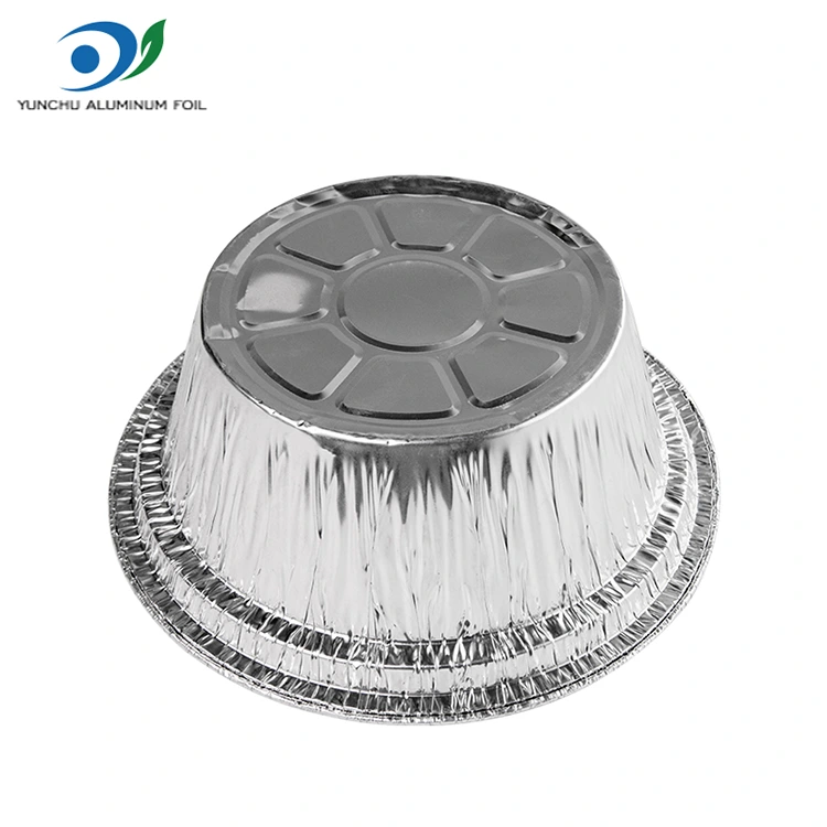 Wegwerp gratin afhaalmaaltijden zilver aluminiumfoliecontainers