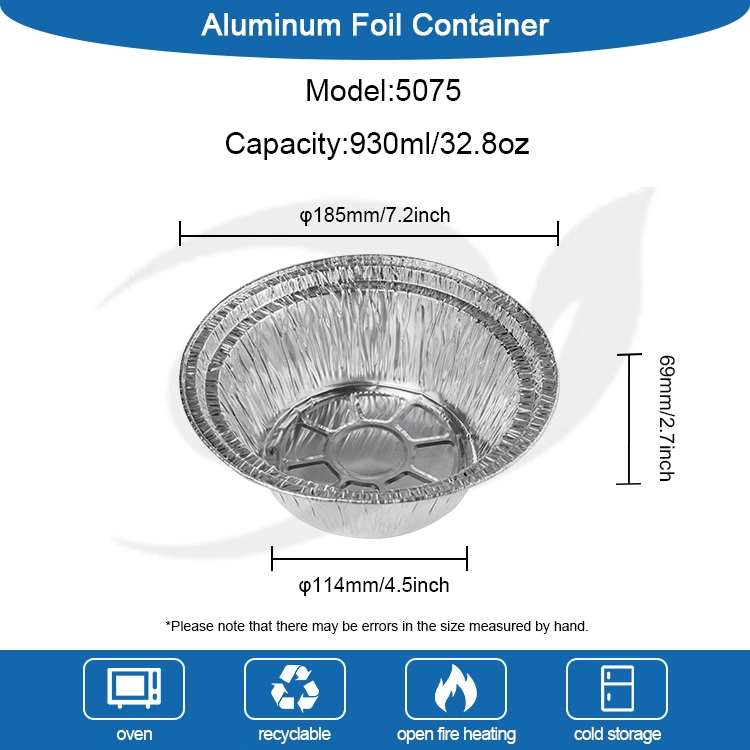 Wegwerp gratin afhaalmaaltijden zilver aluminiumfoliecontainers