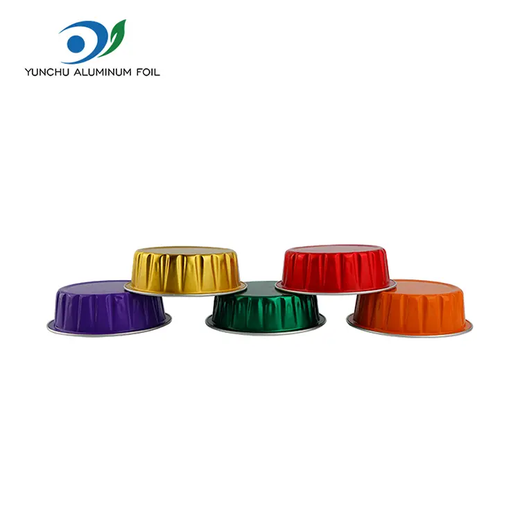 Wegwerpronde Roast Smoothwall aluminiumfoliecontainers