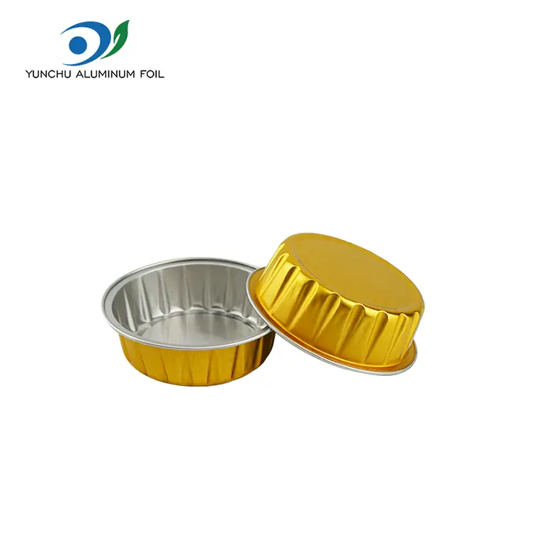 Wegwerpronde Roast Smoothwall aluminiumfoliecontainers