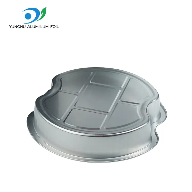Wegwerpbare afhaalrestaurants rond aluminiumfoliecontainers