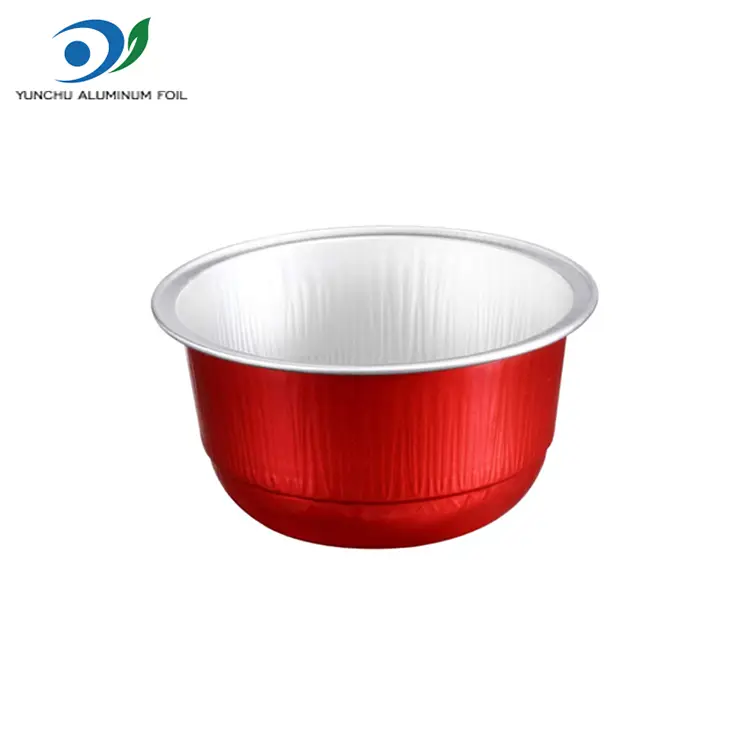 Gouden aluminium folie dessertbeker –150 ml koepelvorm