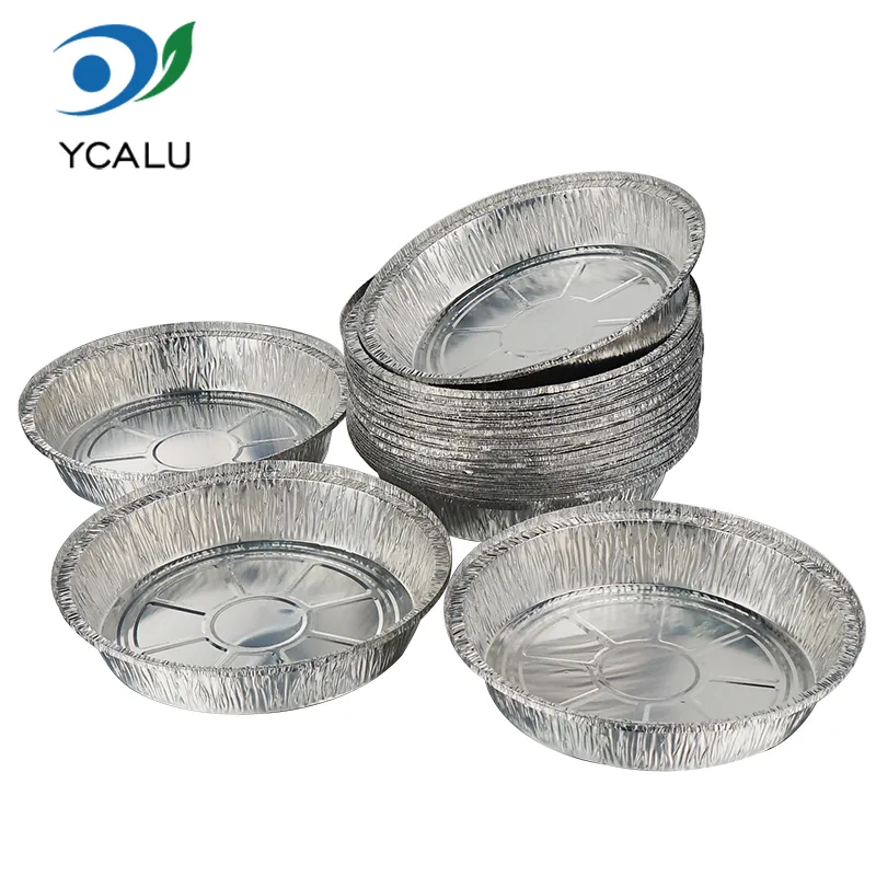 Luchtfriteuse Voedsel Zilverkleurige aluminiumfoliecontainers