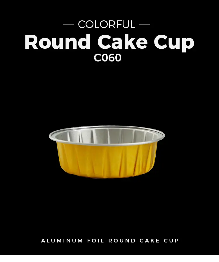 Disposable round roast Smoothwall Aluminum Foil Containers