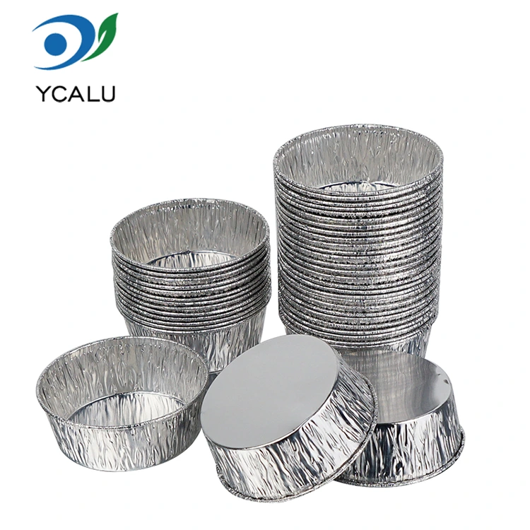Premium aluminiumfolie taartcontainers voor afhaaldessertverpakkingen Premium aluminiumfolie taartcontainers voor afhaaldessertverpakkingen