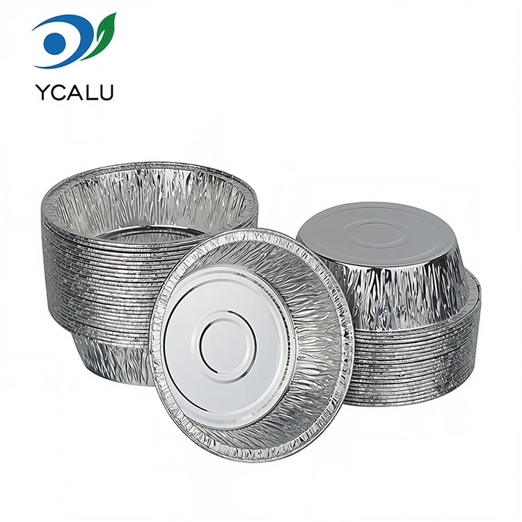 Wegwerp BBQ-luchtfriteuse Zilverkleurige aluminiumfolie voedselcontainers