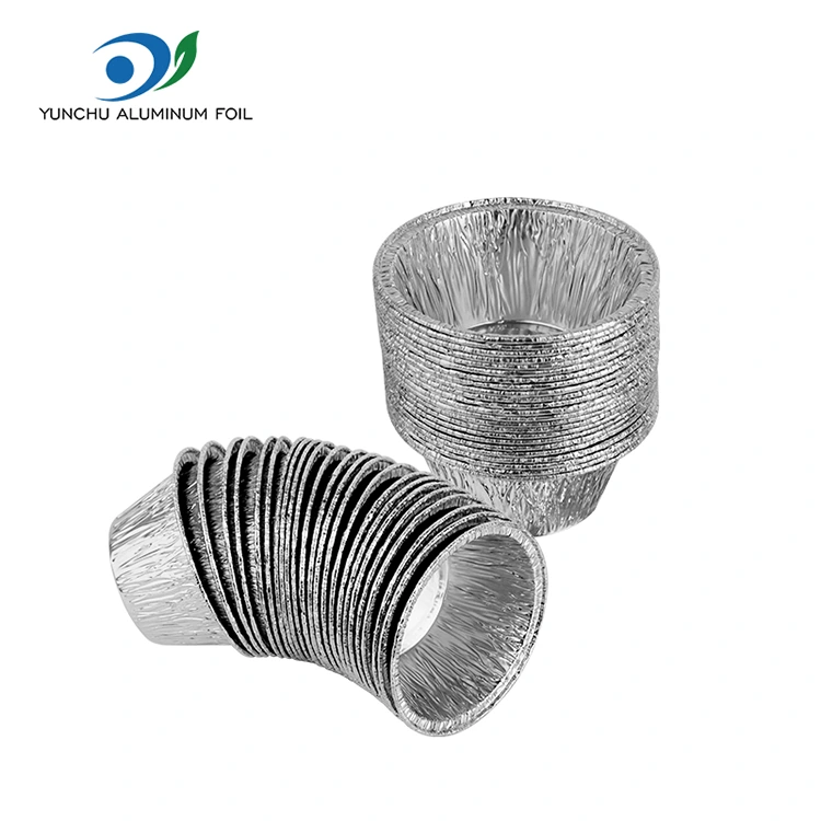 Round Bake Cake Silver Aluminium Foly Food Container