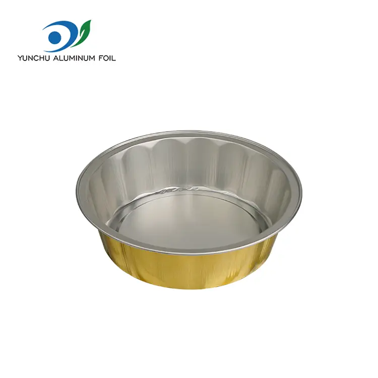 Resistent bakken Smoothwall aluminiumfoliecontainers