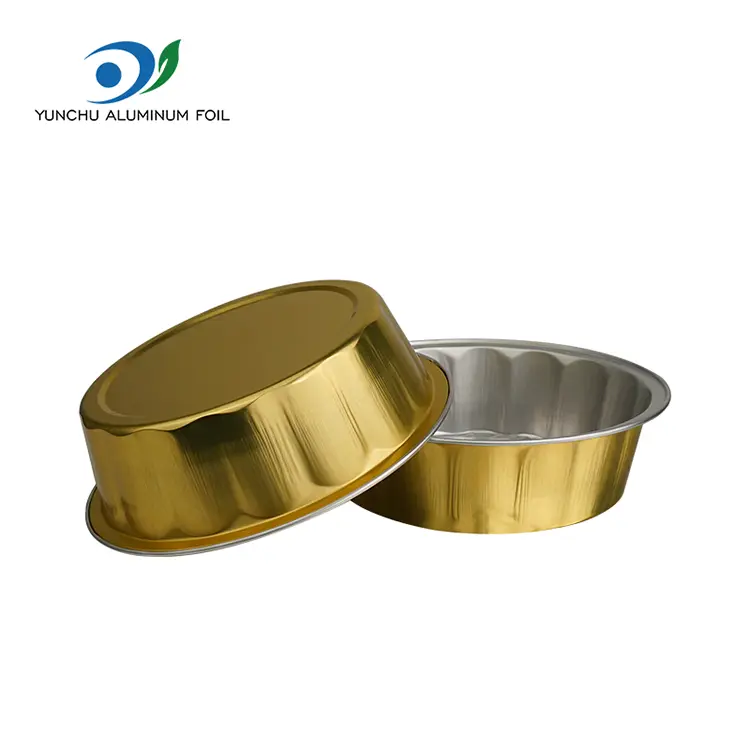 Resistent bakken Smoothwall aluminiumfoliecontainers