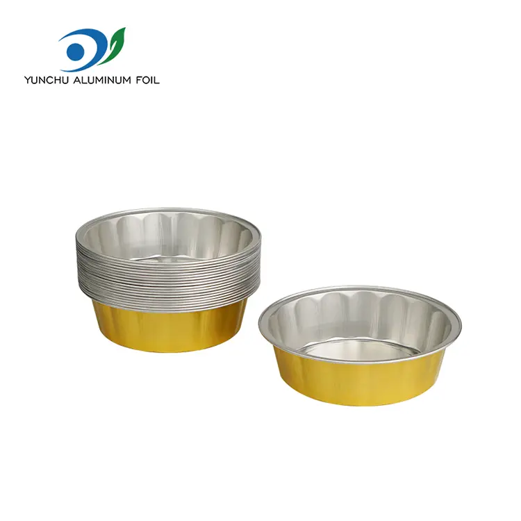 Resistent bakken Smoothwall aluminiumfoliecontainers