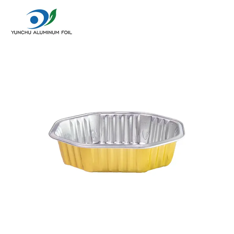 Speciale gevormde cakebeker Smoothwall aluminiumfoliecontainers