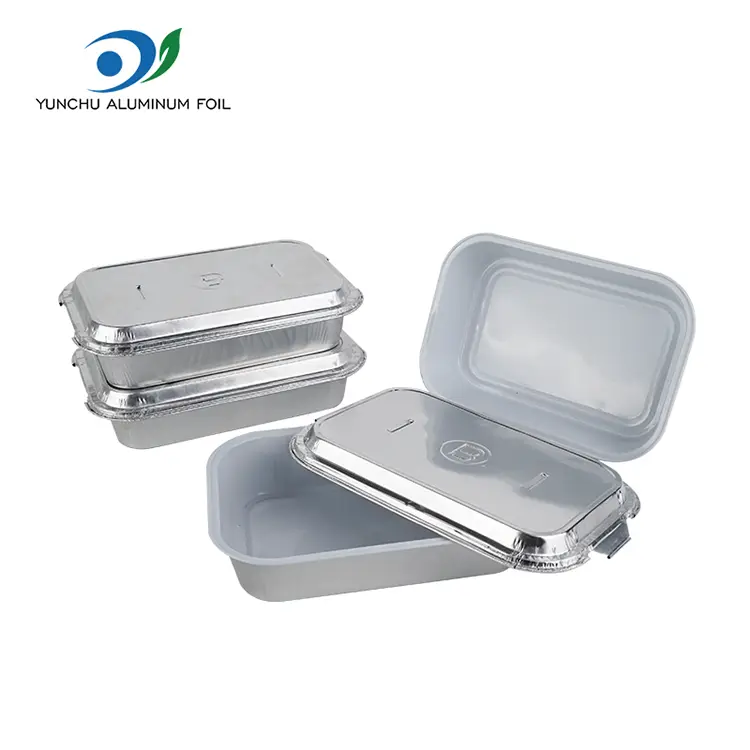 Wrinkle-Free Catering Airline aluminiumfoliecontainers